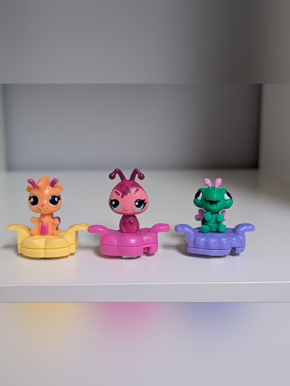 Littlest Pet Shop Mini Pet Figures With Wheelies Scooters Hasbro LPS Tiny